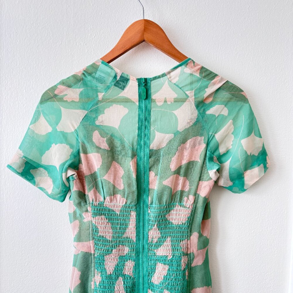 Beguile By Byron Lars Ginkgo Ruched Sheath Dress - image 7